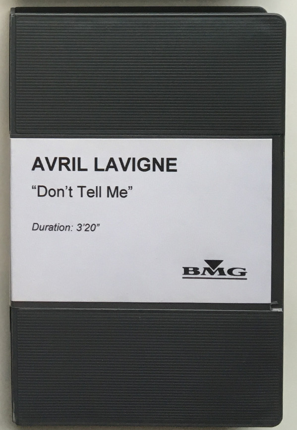 Accords et paroles Don't Tell Me Avril Lavigne