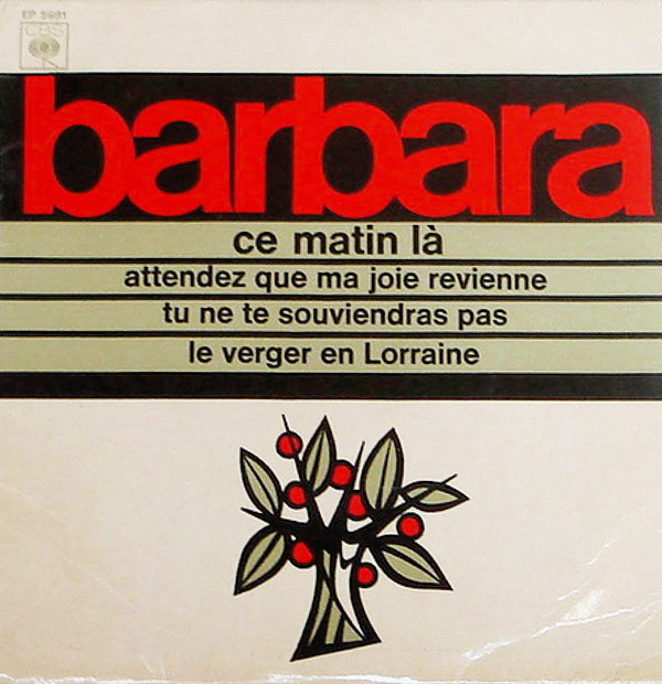 Accords et paroles Ce Matin-là Barbara
