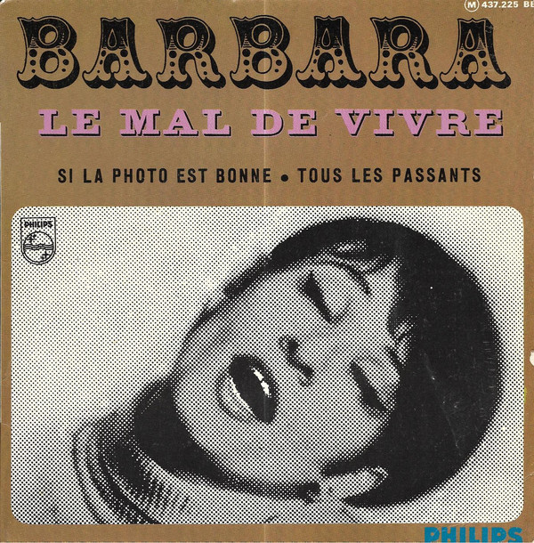 Accords et paroles Le mal de vivre Barbara