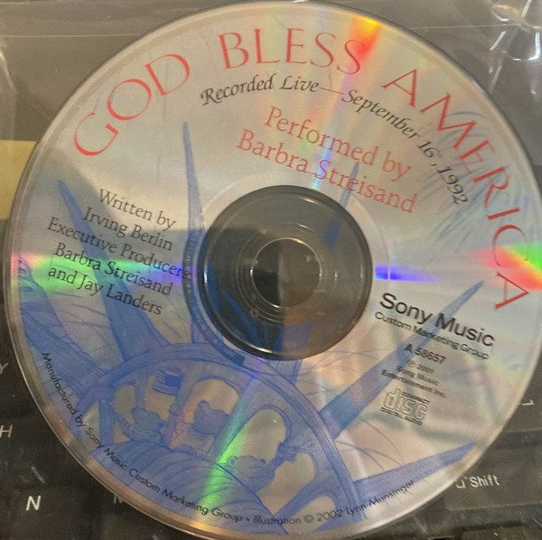 Accords et paroles God Bless America Barbra Streisand