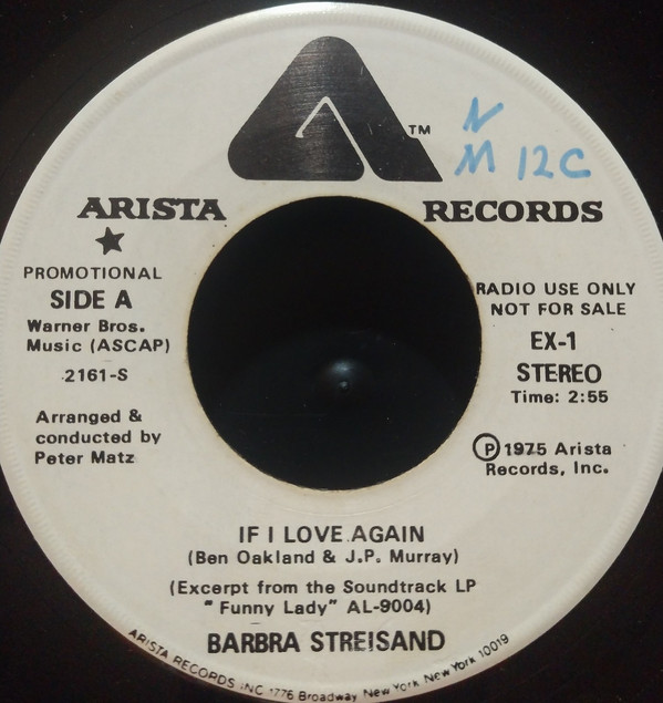 Accords et paroles If I Love Again Barbra Streisand