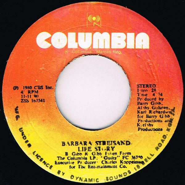 Accords et paroles Life Story Barbra Streisand