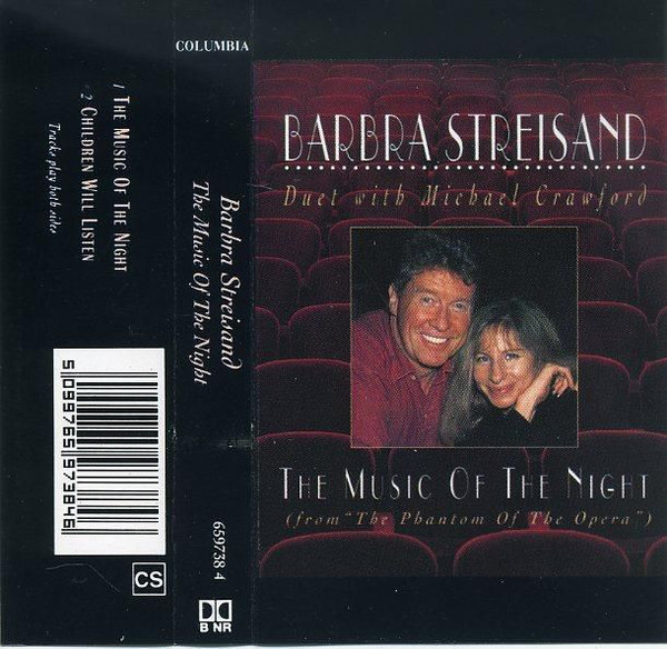 Accords et paroles The Music Of The Night Barbra Streisand