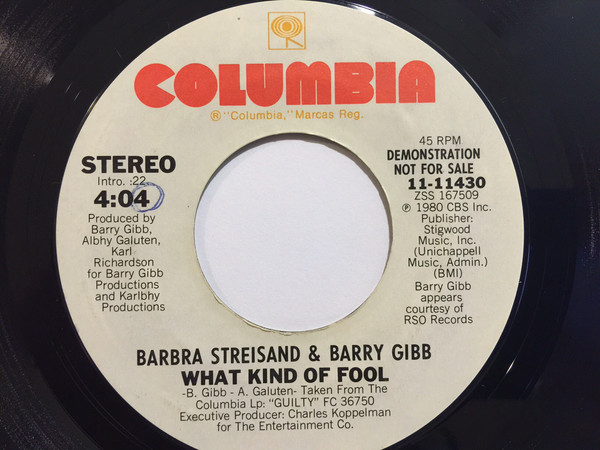 Accords et paroles What Kind Of Fool Barbra Streisand