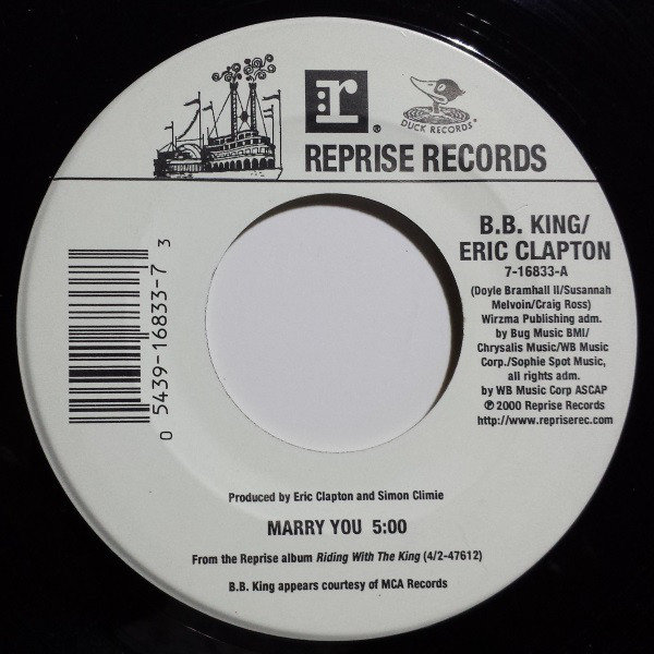 Accords et paroles Marry You B.B. King
