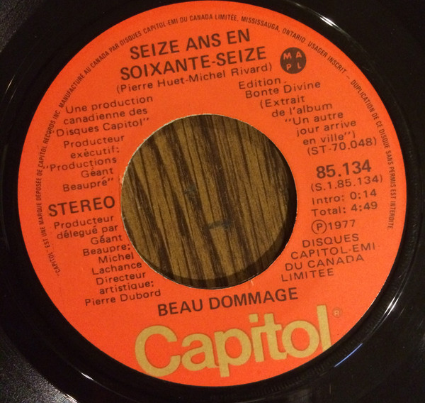 Accords et paroles Contre lui Beau Dommage