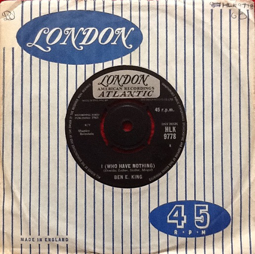 Accords et paroles I Who Have Nothing Ben E. King