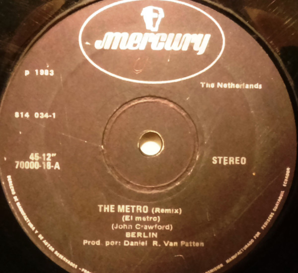 Accords et paroles The Metro Berlin