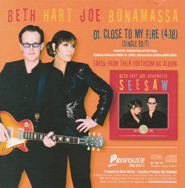 Accords et paroles Close To My Fire Beth Hart