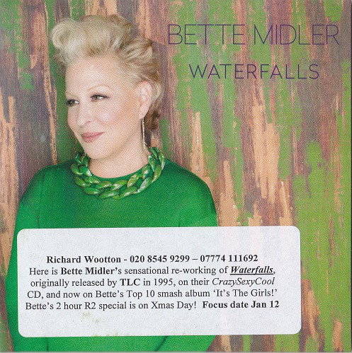 Accords et paroles Waterfalls Bette Midler