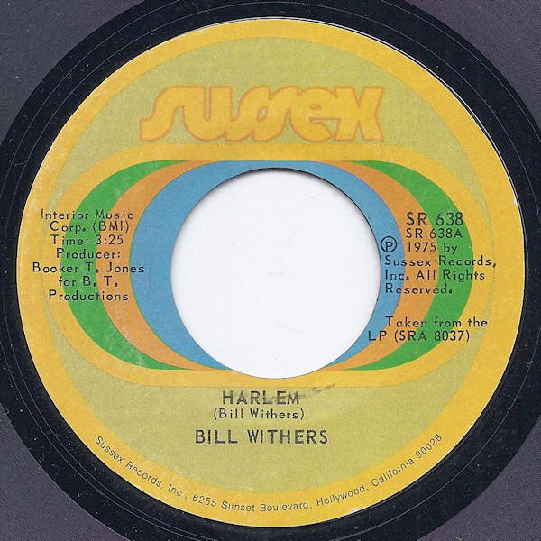 Accords et paroles Harlem Bill Withers