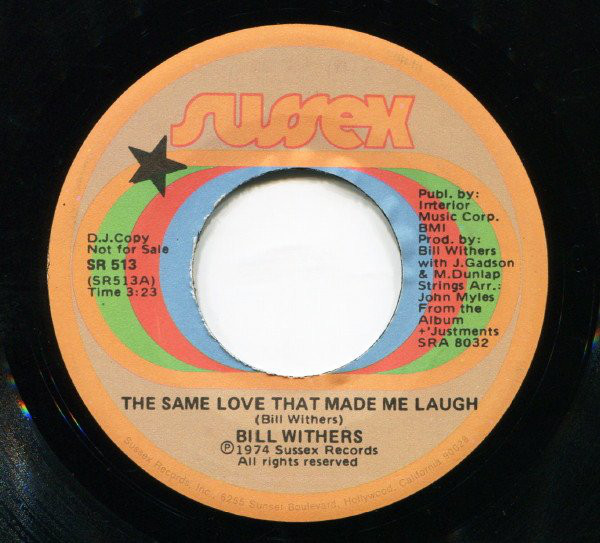 Accords et paroles The Same Love That Made Me Laugh Bill Withers