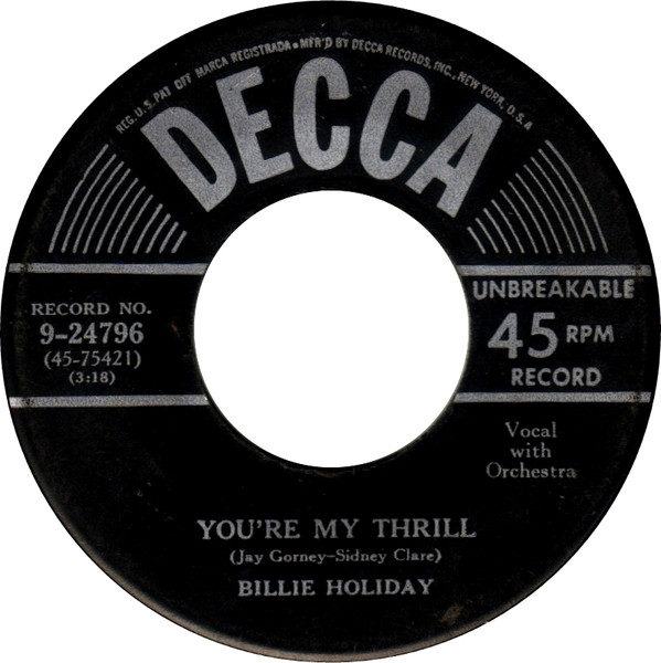 Accords et paroles Crazy He Calls Me Billie Holiday
