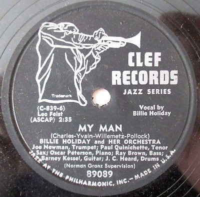 Accords et paroles He's Funny That Way Billie Holiday