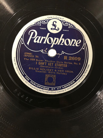 Accords et paroles I Can't Get Started Billie Holiday