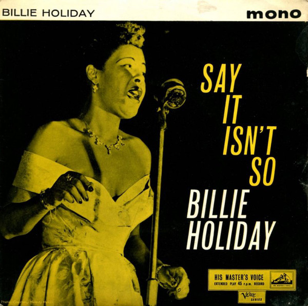 Accords et paroles Say It Isn't So Billie Holiday