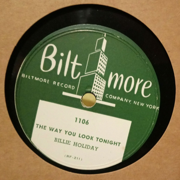 Accords et paroles The Way You Look Tonight Billie Holiday