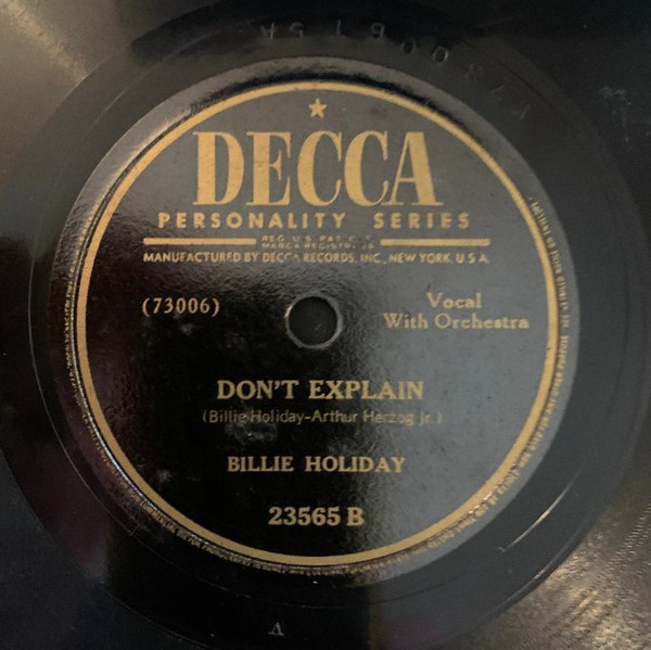Accords et paroles What Is This Thing Called Love Billie Holiday