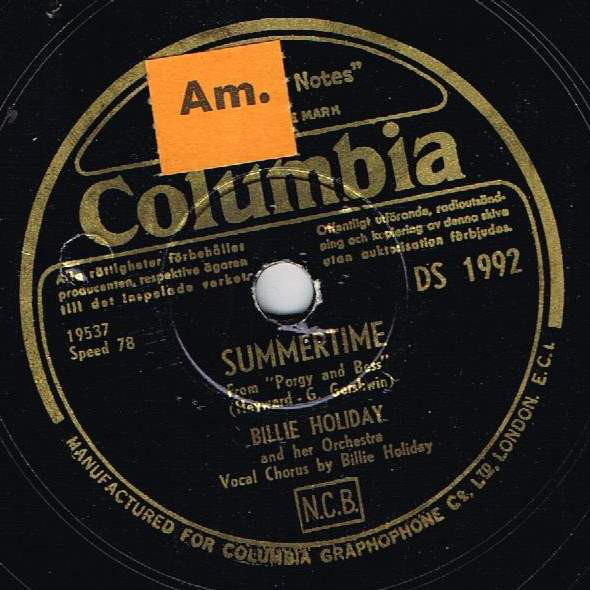 Accords et paroles When A Woman Loves A Man Billie Holiday