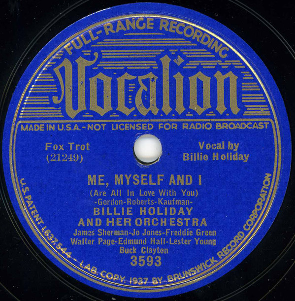 Accords et paroles Without Your Love Billie Holiday
