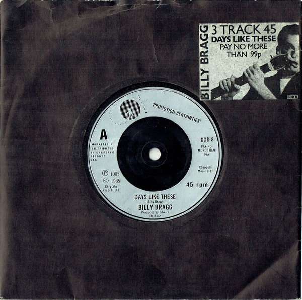 Accords et paroles Days Like These Billy Bragg