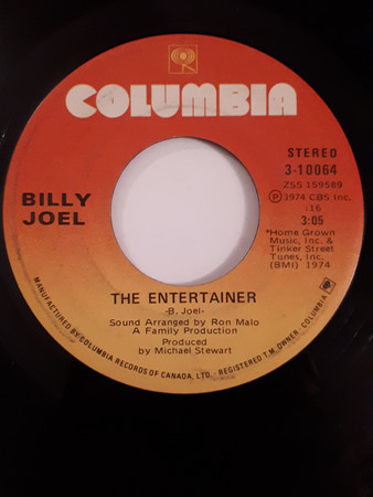 Accords et paroles The Entertainer Billy Joel