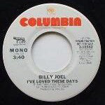 Accords et paroles Ive Loved These Days Billy Joel