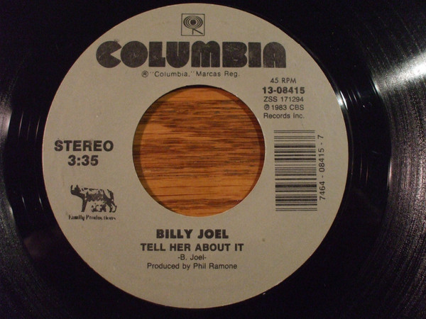 Accords et paroles Tell Her About It Billy Joel