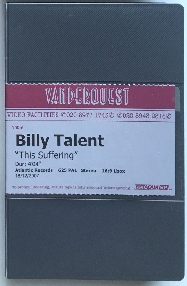 Accords et paroles This Suffering Billy Talent