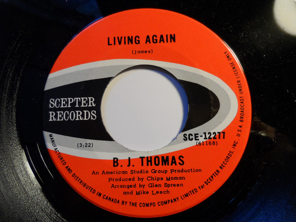 Accords et paroles Everybody's Out Of Town B.J. Thomas