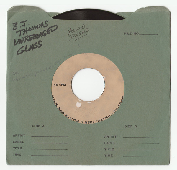 Accords et paroles Who Broke Your Heart And Made You Write That Song B.J. Thomas