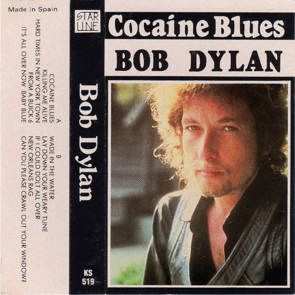 Accords et paroles Cocaine Blues Bob Dylan