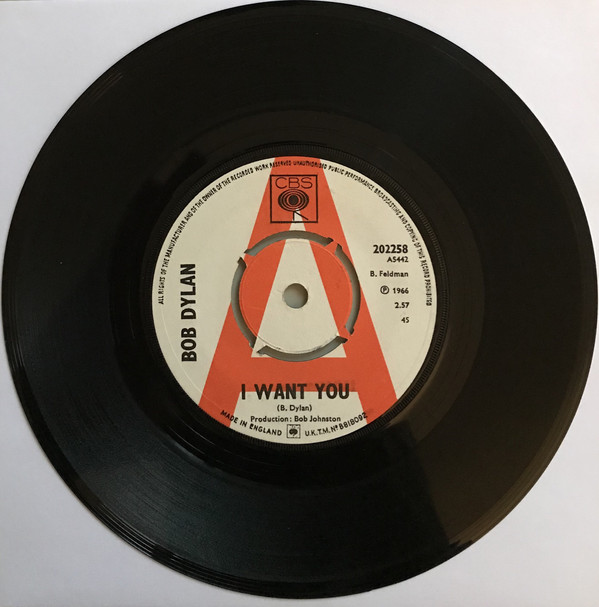 Accords et paroles I Want You Bob Dylan