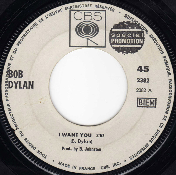 Accords et paroles Obviously 5 Believers Bob Dylan