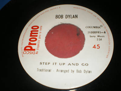 Accords et paroles Step It Up And Go Bob Dylan