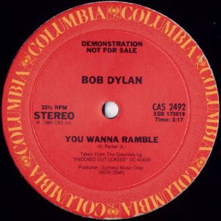 Accords et paroles You Wanna Ramble Bob Dylan