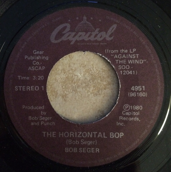 Accords et paroles Horizontal Bop Bob Seger