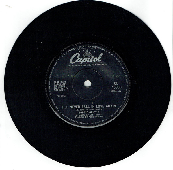 Accords et paroles Ill Never Fall In Love Again Bobbie Gentry