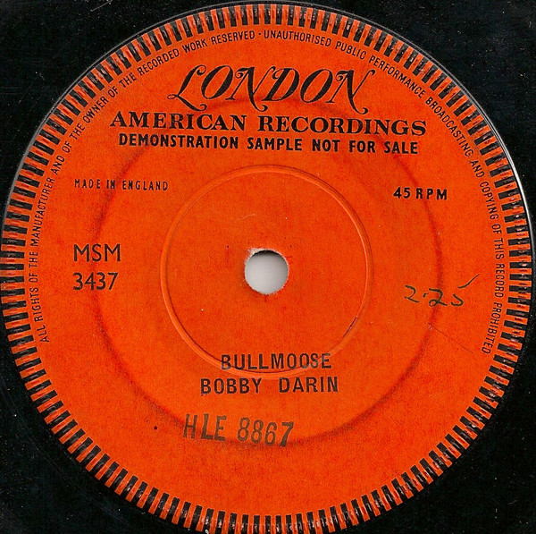 Accords et paroles Bullmoose Bobby Darin