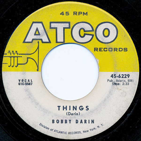 Accords et paroles Jailer Bring Me Water Bobby Darin