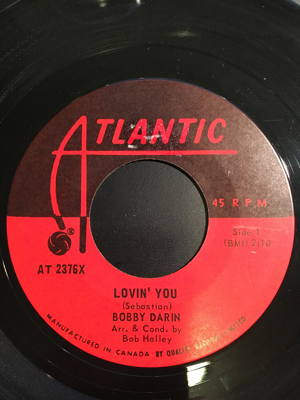 Accords et paroles Lovin You Bobby Darin