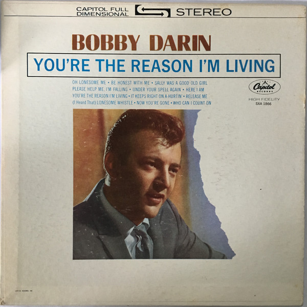 Accords et paroles Youre The Reason Im Living Bobby Darin