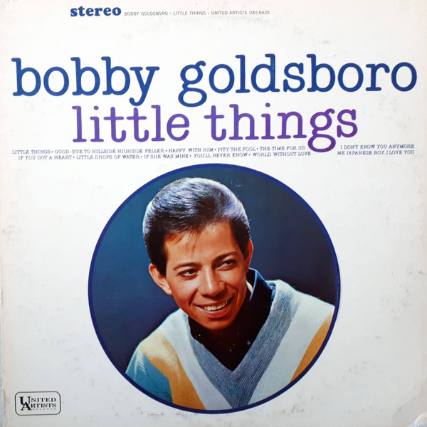 Accords et paroles Little Things Bobby Goldsboro