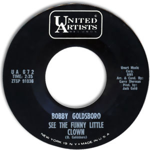 Accords et paroles See The Funny Little Clown Bobby Goldsboro