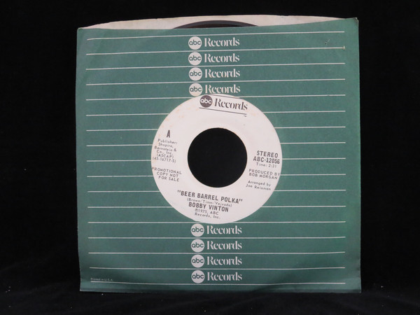 Accords et paroles Beer Barrel Polka Bobby Vinton