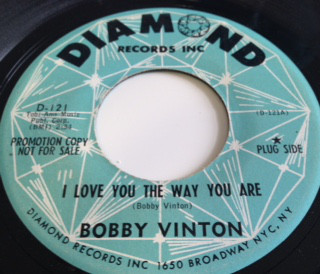 Accords et paroles I Love You The Way You Are Bobby Vinton