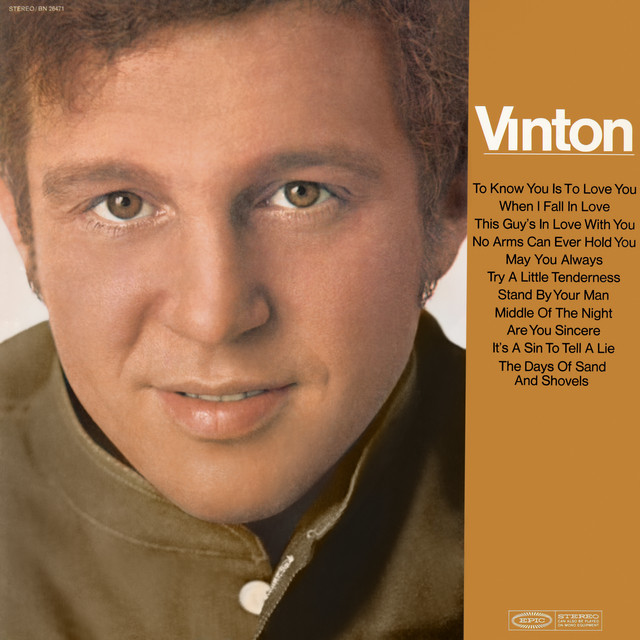 Accords et paroles It's A Sin To Tell A Lie Bobby Vinton