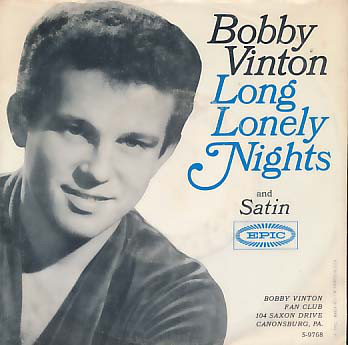 Accords et paroles Long Lonely Nights Bobby Vinton