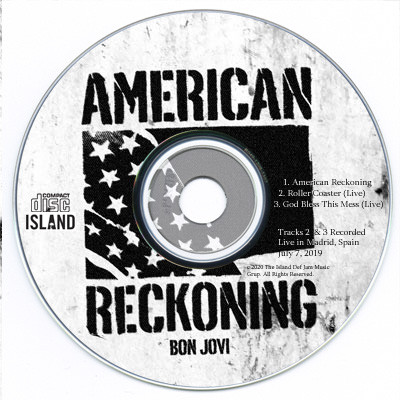 Accords et paroles American Reckoning Bon Jovi