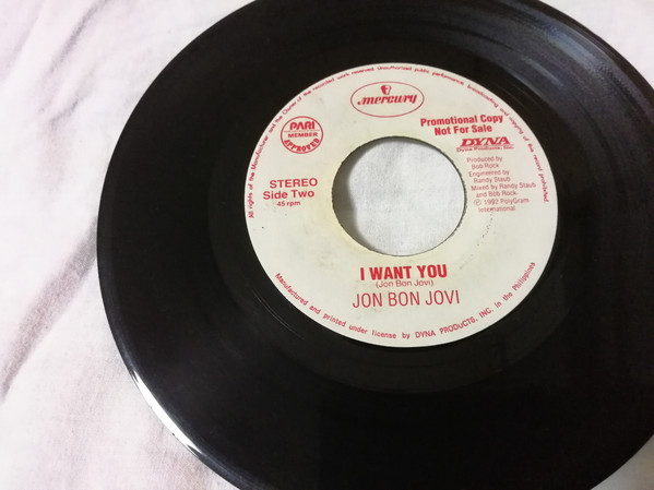 Accords et paroles I Want You Bon Jovi